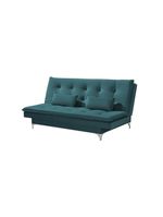 Sofá Cama Casal Berlim 190cm Design Moderno Veludo Azul