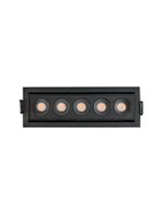 Spot De Embutir Nordecor Downlight Powerus Led Direcionável Alto Irc 90 10w Bivolt Preto 4000k