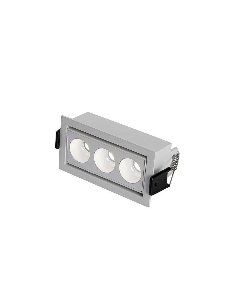 Spot De Embutir Nordecor Downlight Powerus Led Direcionável Alto Irc 90 6w Bivolt Lente Branca 4000k
