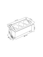 Spot De Embutir Nordecor Downlight Powerus Led Direcionável Alto Irc 90 6w Bivolt Lente Branca 4000k