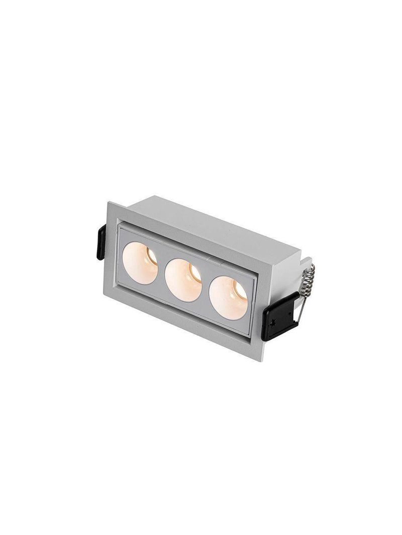 Spot De Embutir Nordecor Downlight Powerus Led Direcionável Alto Irc 90 6w Bivolt Lente Branca 3000k