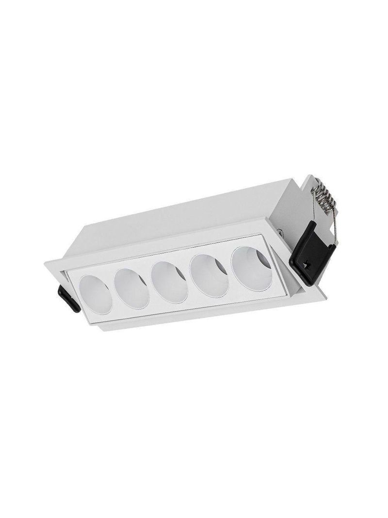 Spot De Embutir Nordecor Downlight Powerus Led Direcionável Alto Irc 90 10w Bivolt Lente Branca 3000k