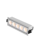 Spot De Embutir Nordecor Downlight Powerus Led Direcionável Alto Irc 90 10w Bivolt Lente Branca 3000k