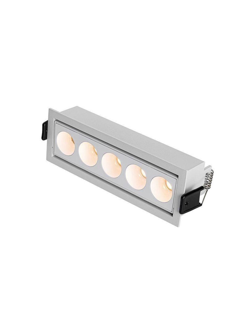 Spot De Embutir Nordecor Downlight Powerus Led Direcionável Alto Irc 90 10w Bivolt Lente Branca 3000k