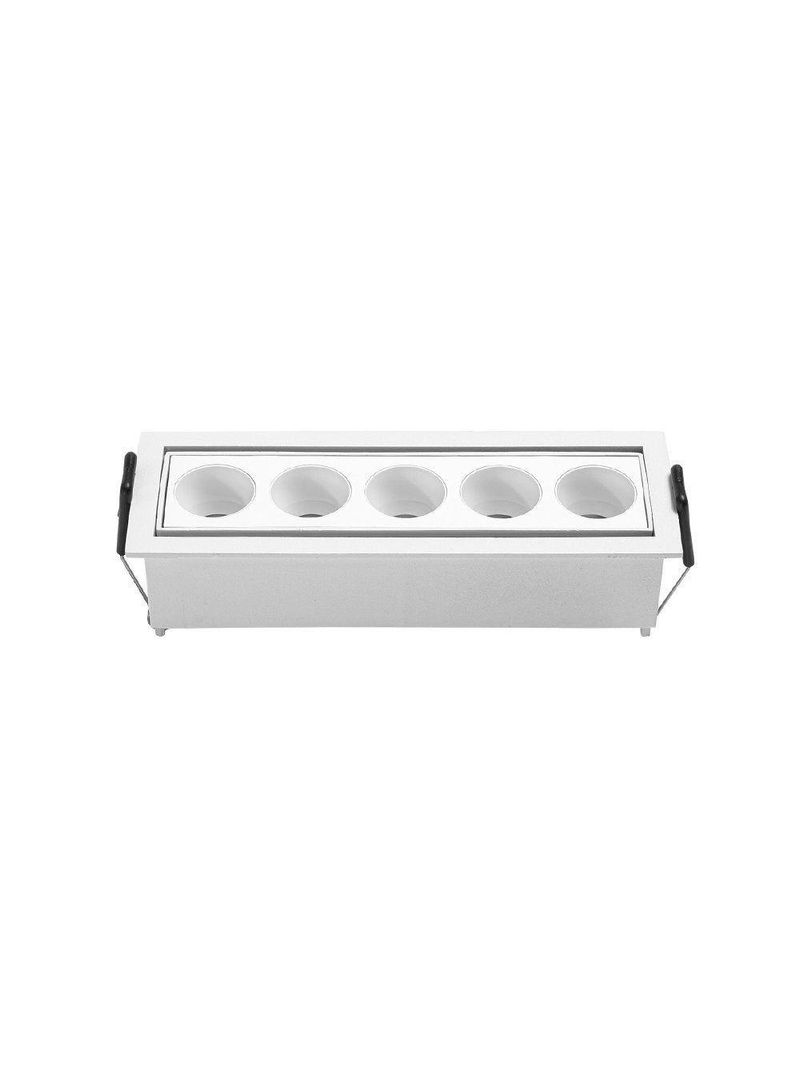 Spot De Embutir Nordecor Downlight Powerus Led Direcionável Alto Irc 90 10w Bivolt Lente Branca 3000k