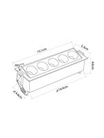 Spot De Embutir Nordecor Downlight Powerus Led Direcionável Alto Irc 90 10w Bivolt Lente Branca 3000k