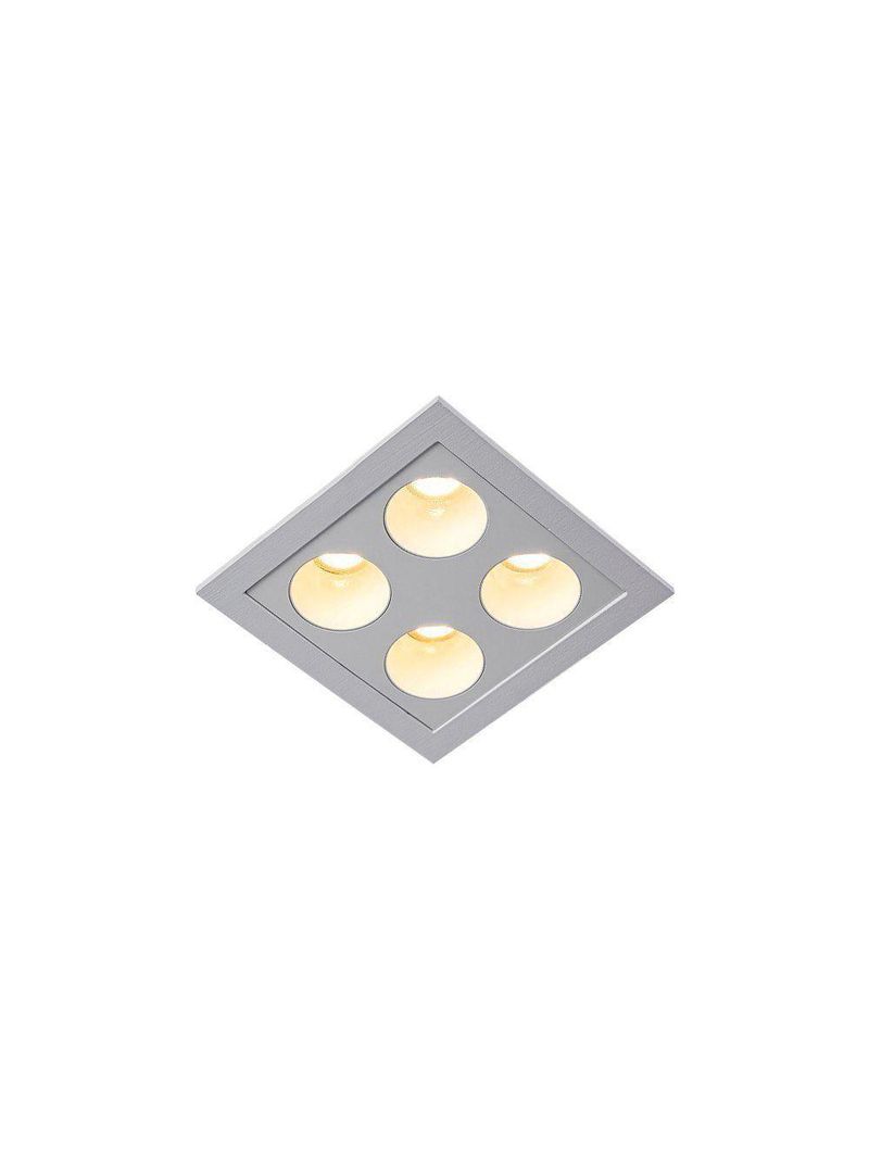 Spot De Embutir Nordecor Downlight Powerus Led Alto Irc 90 8w Bivolt Lente Branca 3000k