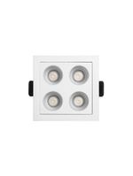 Spot De Embutir Nordecor Downlight Powerus Led Alto Irc 90 8w Bivolt Lente Branca 3000k