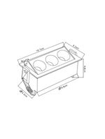 Spot De Embutir Nordecor Downlight Powerus Led Direcionável Alto Irc 90 6w Bivolt Preto 3000k
