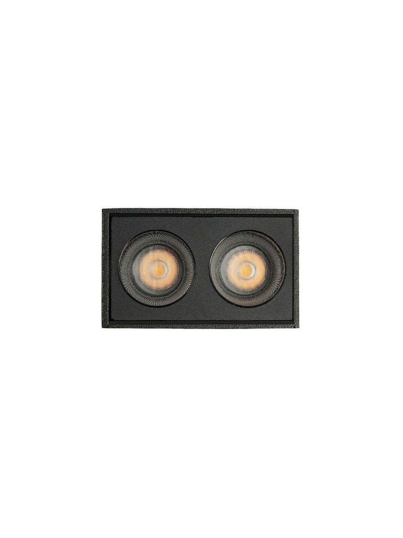 Spot De Sobrepor Nordecor Downlight Powerus Led Alto Irc 90 4W Bivolt Preto 4000K