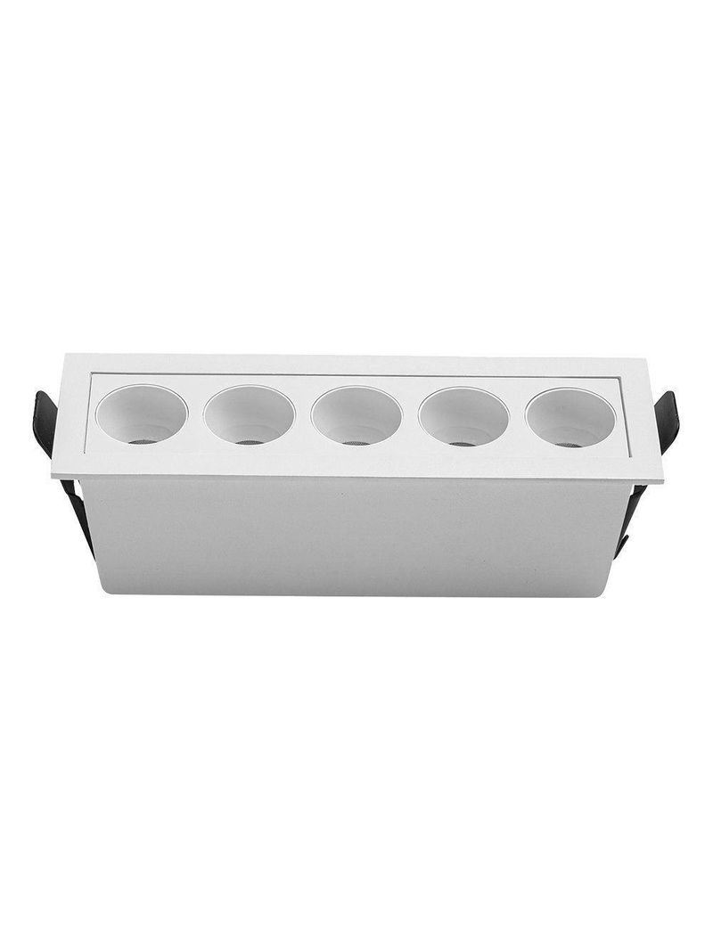Spot De Embutir Nordecor Downlight Powerus Led Alto Irc 90 10w Bivolt Lente Branca 4000k
