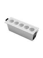Spot De Embutir Nordecor Downlight Powerus Led Alto Irc 90 10w Bivolt Lente Branca 4000k