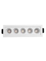 Spot De Embutir Nordecor Downlight Powerus Led Alto Irc 90 10w Bivolt Lente Branca 4000k