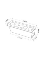 Spot De Embutir Nordecor Downlight Powerus Led Alto Irc 90 10w Bivolt Lente Branca 4000k
