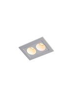 Spot De Embutir Nordecor Downlight Powerus Led Alto Irc 90 4w Bivolt Lente Branca 3000k