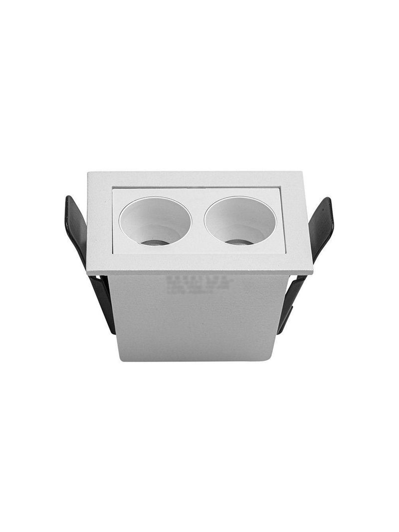 Spot De Embutir Nordecor Downlight Powerus Led Alto Irc 90 4w Bivolt Lente Branca 3000k