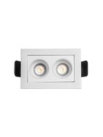 Spot De Embutir Nordecor Downlight Powerus Led Alto Irc 90 4w Bivolt Lente Branca 3000k