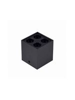 Spot De Sobrepor Nordecor Downlight Powerus Led Alto Irc 90 8w Bivolt Preto 4000K