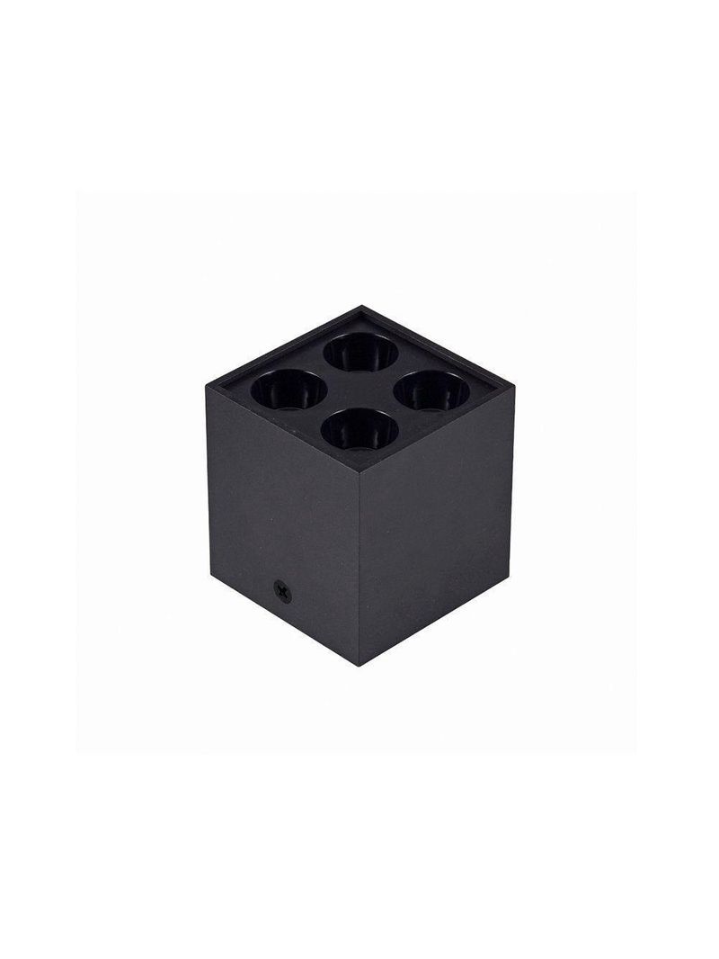 Spot De Sobrepor Nordecor Downlight Powerus Led Alto Irc 90 8w Bivolt Preto 4000K