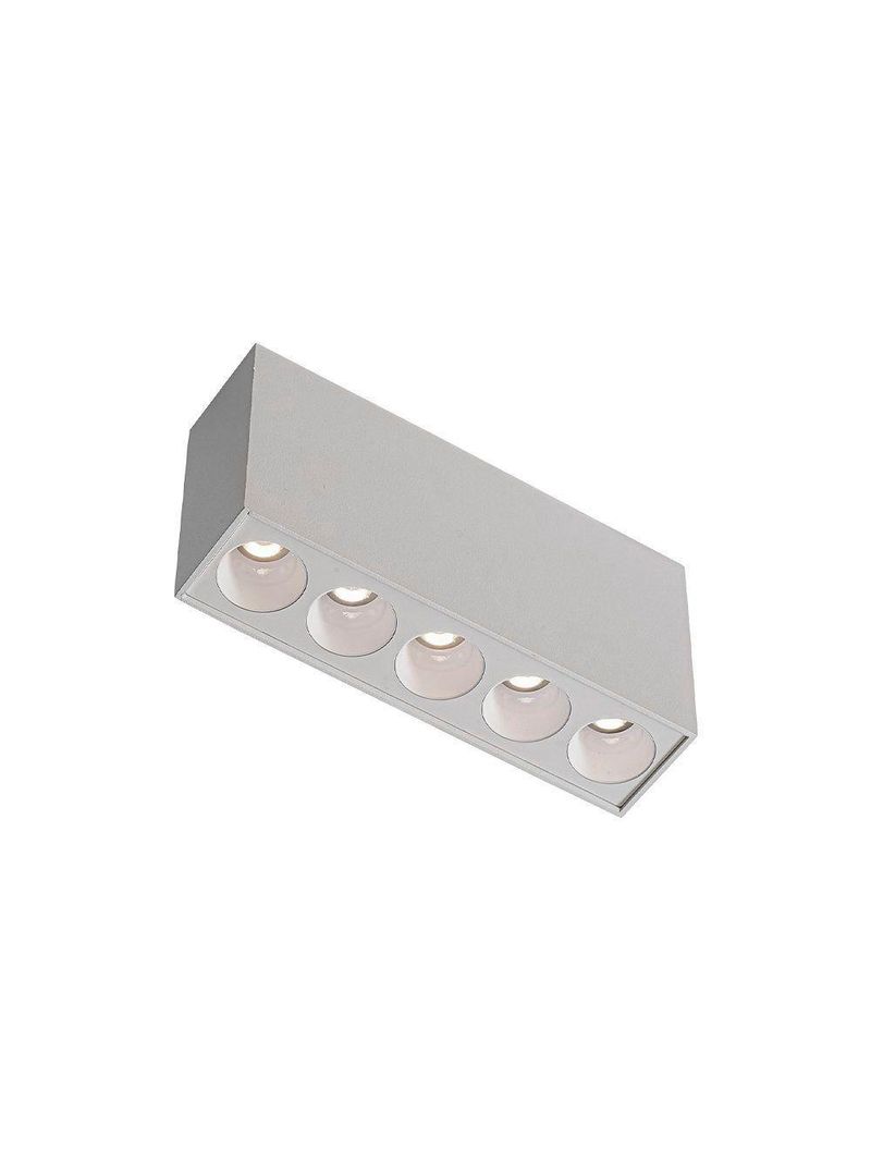 Spot De Sobrepor Nordecor Downlight Powerus Led Alto Irc 90 10W Bivolt Lente Branca 4000K