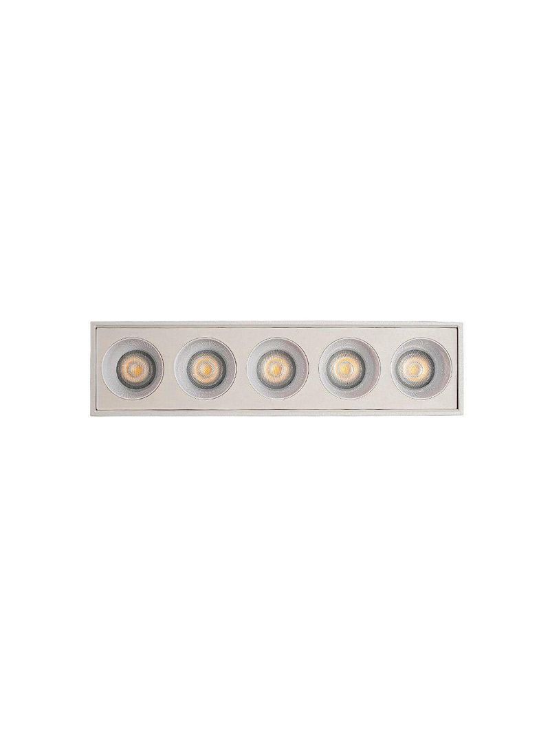 Spot De Sobrepor Nordecor Downlight Powerus Led Alto Irc 90 10W Bivolt Lente Branca 4000K
