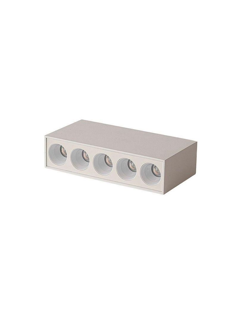 Spot De Sobrepor Nordecor Downlight Powerus Led Alto Irc 90 10W Bivolt Lente Branca 4000K