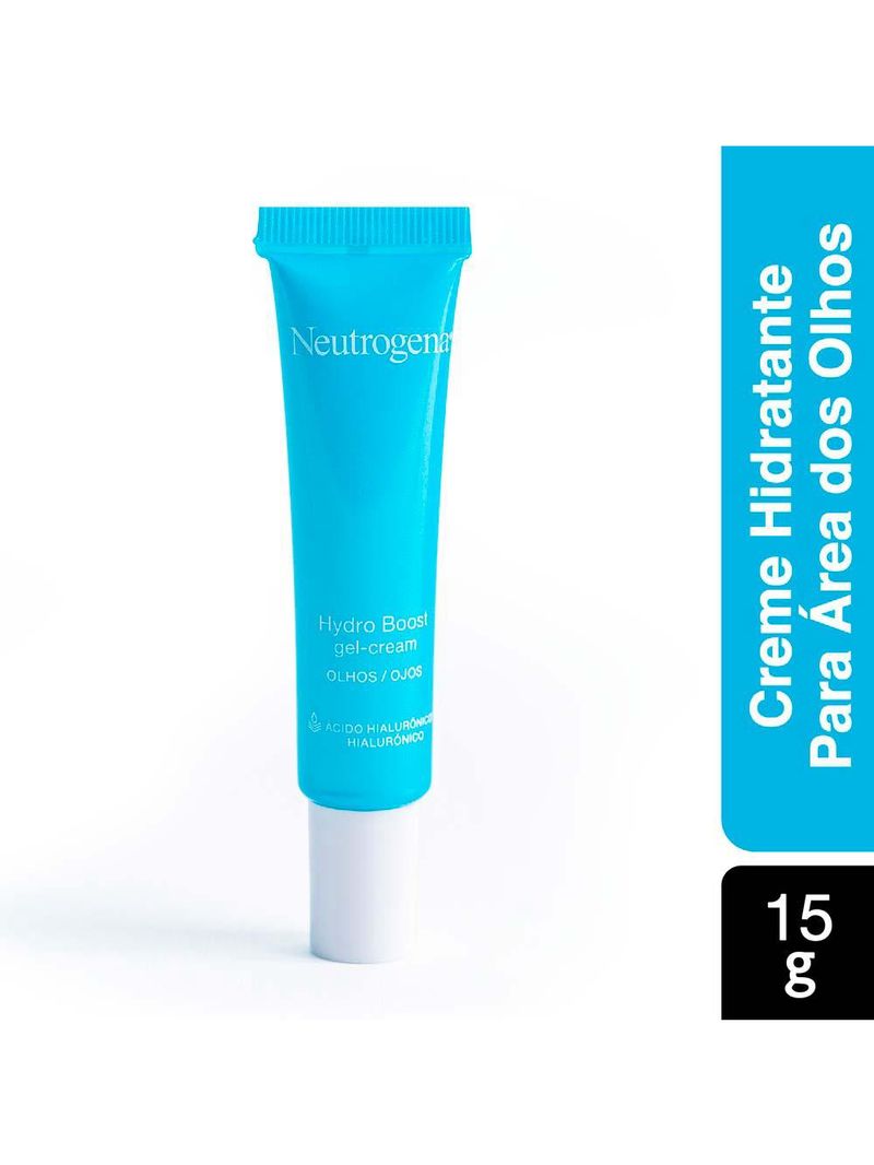 Gel creme hidratante para a área dos olhos hydro boost neutrogena