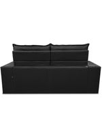 Sofá Retrátil E Reclinável 2,30m Essence Velusoft Preto Cama Inbox