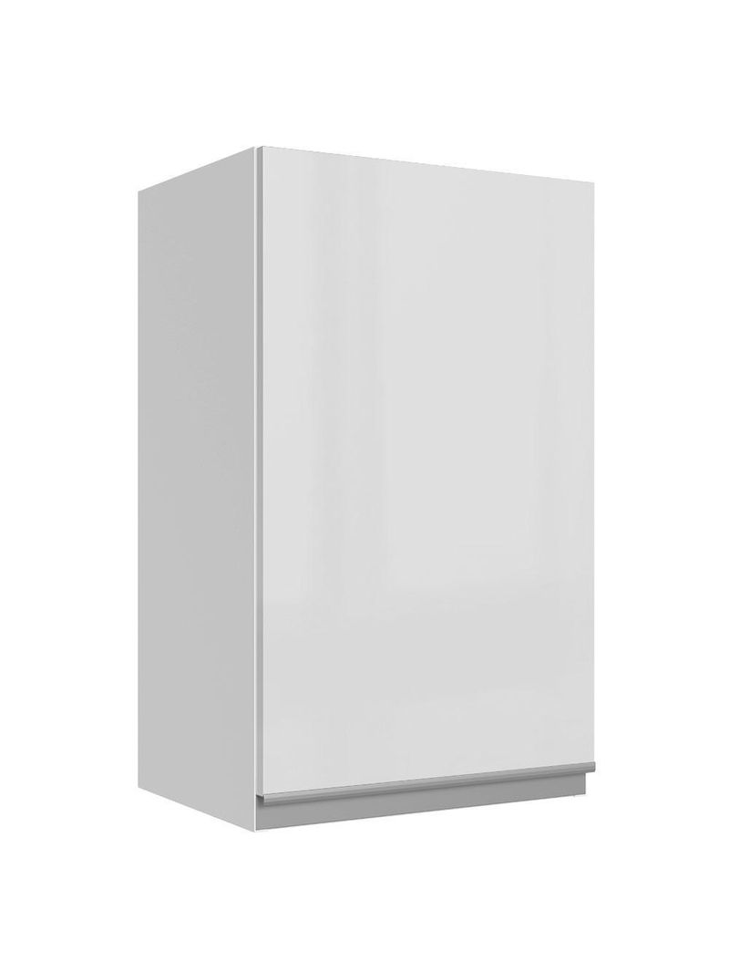 Armário de cozinha aéreo 100% mdf 40 cm porta branco brilho acordes madesa