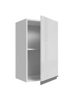Armário de cozinha aéreo 100% mdf 40 cm porta branco brilho acordes madesa