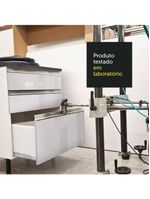 Armário de cozinha aéreo 100% mdf 40 cm porta branco brilho acordes madesa