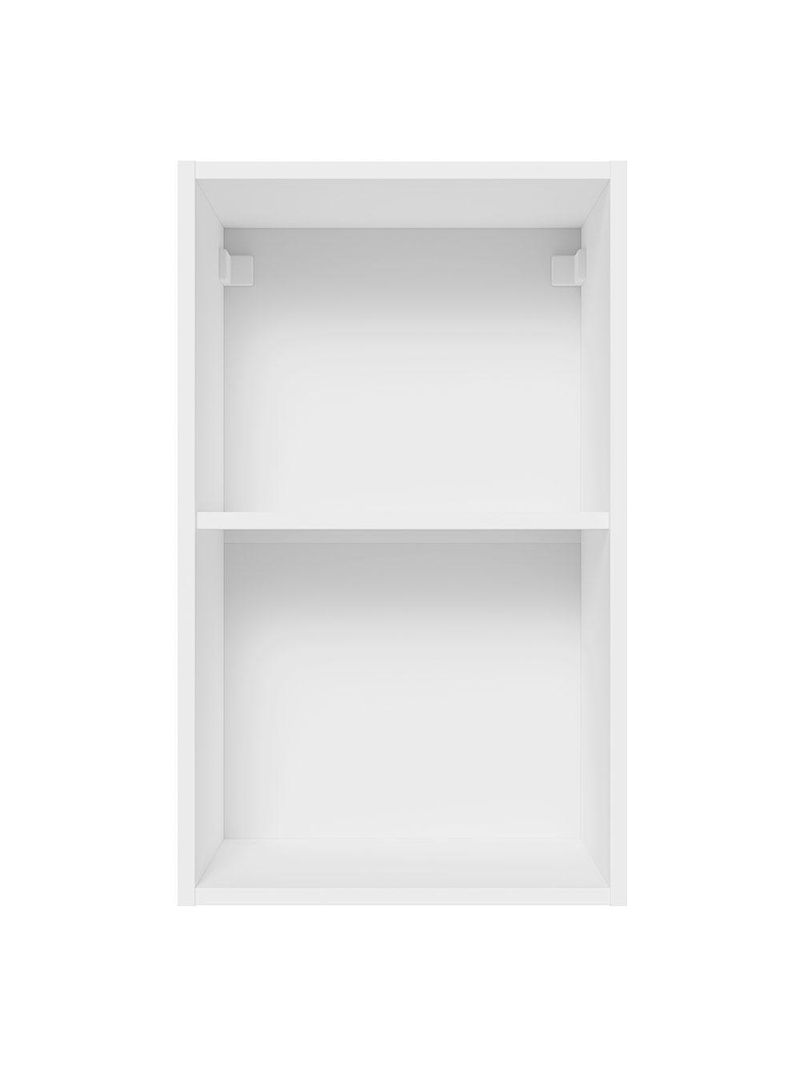 Armário de cozinha aéreo 100% mdf 40 cm porta branco brilho acordes madesa