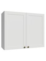 Armário aéreo 80 cm 2 portas branco vik madesa