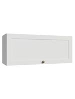 Armário aéreo 80 cm 1 porta basculante branco vik madesa
