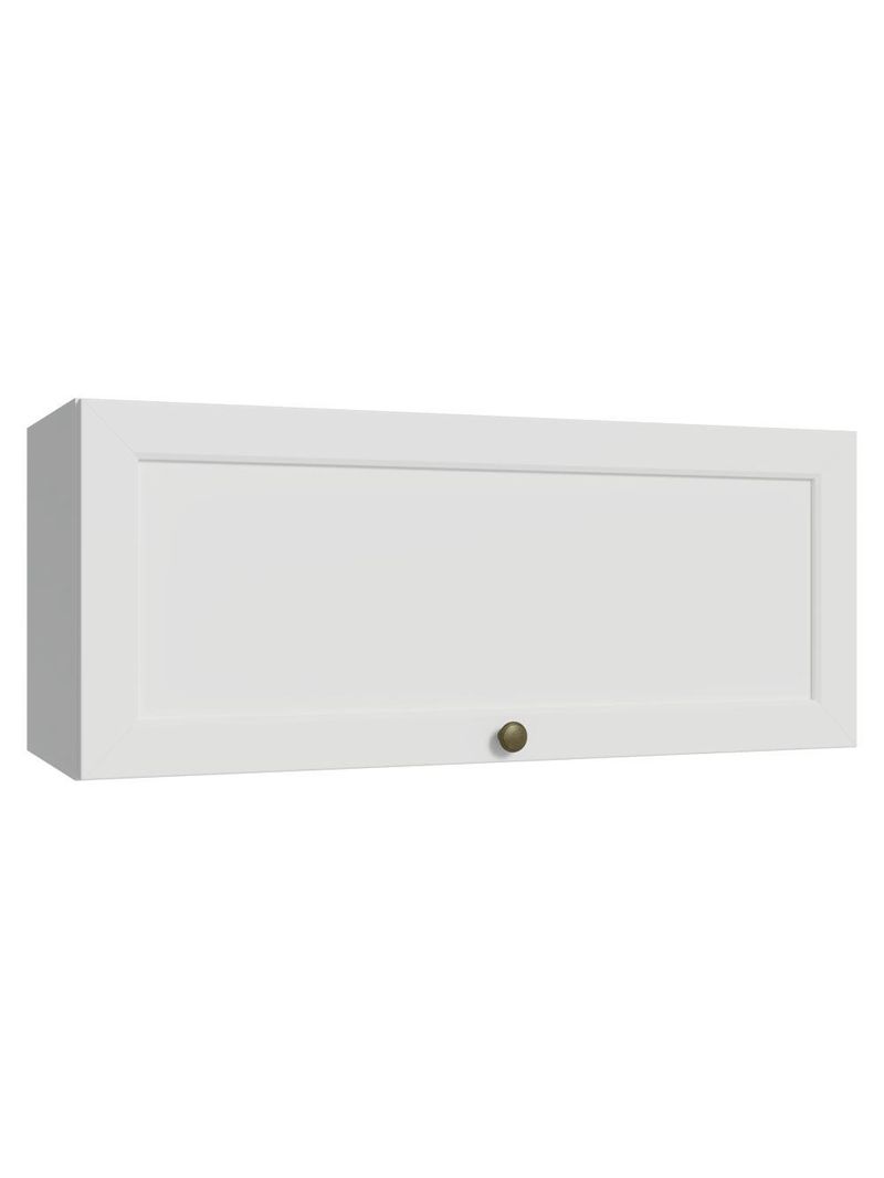 Armário aéreo 80 cm 1 porta basculante branco vik madesa