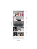4095 - Armario Gamer Branco/branco (40955)