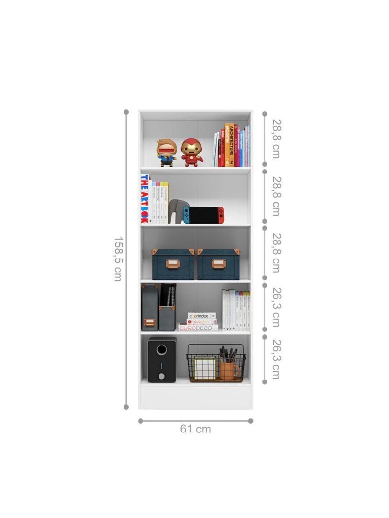 4095 - Armario Gamer Branco/branco (40955)