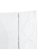 Jogo cama lençol santoro queen micropercal 300 fios 4 peças - branco