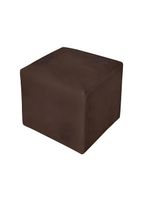 Poltrona Decorativa Amamentação Balanço E Puff Bebê Suede Marrom
