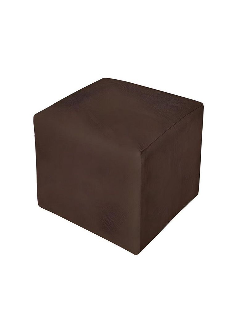 Poltrona Decorativa Amamentação Balanço E Puff Bebê Suede Marrom