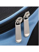 Mochila Passeio Caes Gatos Bolsa Transporte Pet Dog Bag Viagem Canguru Cachorros Petshop Azul