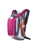 Mochila Esportiva Bike Camping Corrida Praia Trilhas Cinta Peitoral Confortavel Bolsos Divisorias Rosa