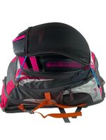 Mochila Esportiva Bike Camping Corrida Praia Trilhas Cinta Peitoral Confortavel Bolsos Divisorias Rosa
