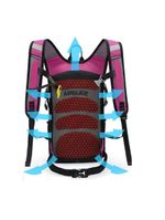 Mochila Esportiva Bike Camping Corrida Praia Trilhas Cinta Peitoral Confortavel Bolsos Divisorias Rosa