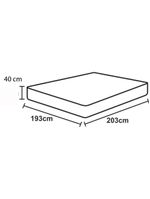 Jogo cama lençol encanto king estampado percal 180 fios c/ ponto palito 4 peças - floral - cinza