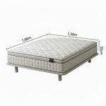 Jogo cama lençol fiore casal padrão estampado 180 fios 100% algodão com babadinho 3 peças salmão floral