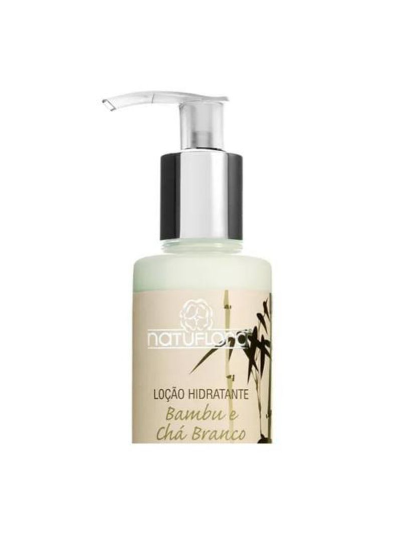 Loção hidratante bambu e chá branco natuflora - hidratante corporal