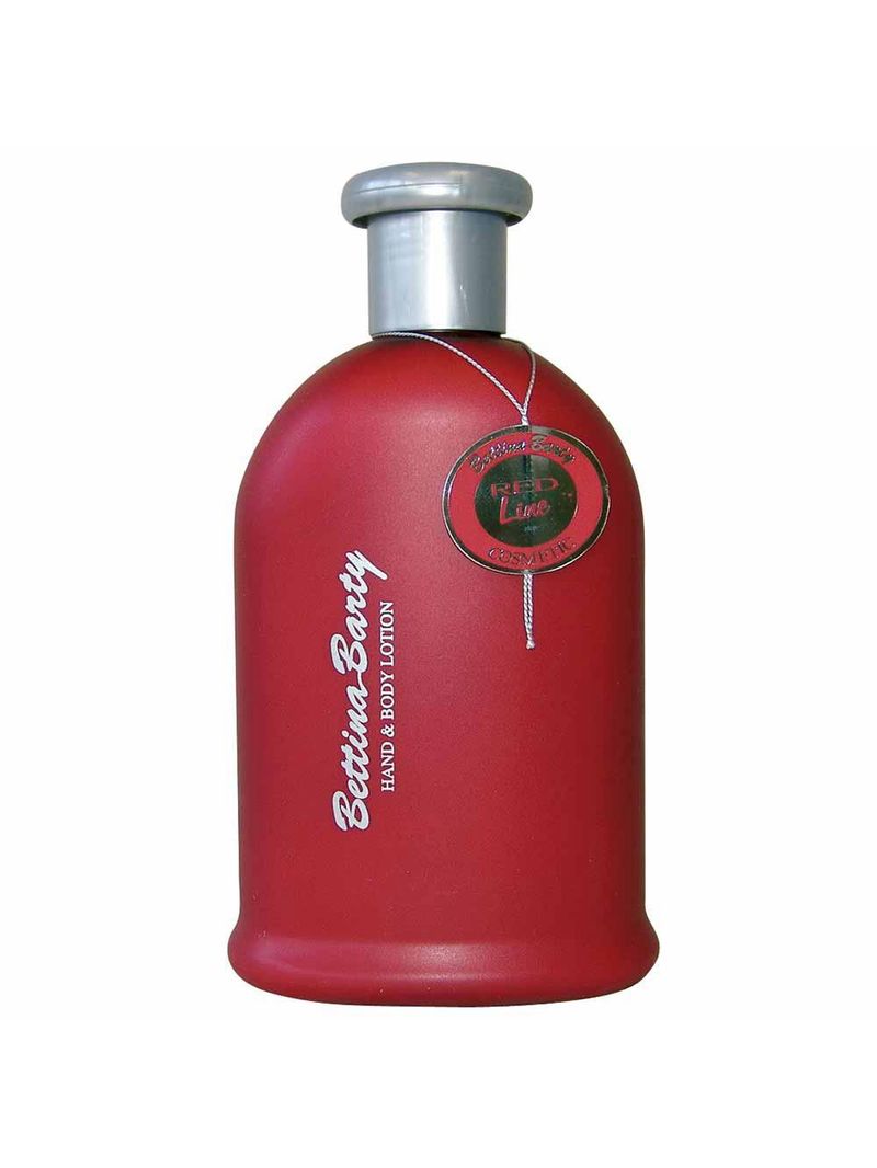 Loção hidratante para mãos e corpo bettina barty red line