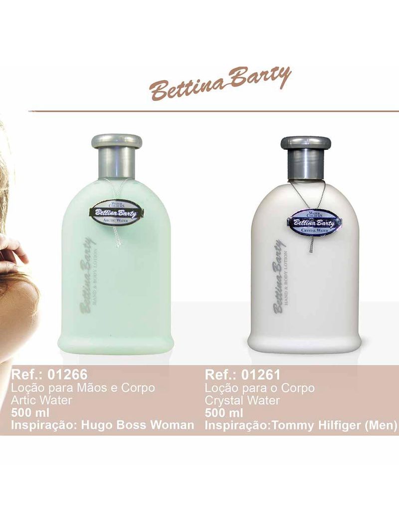 Loção hidratante para mãos e corpo bettina barty arctic water