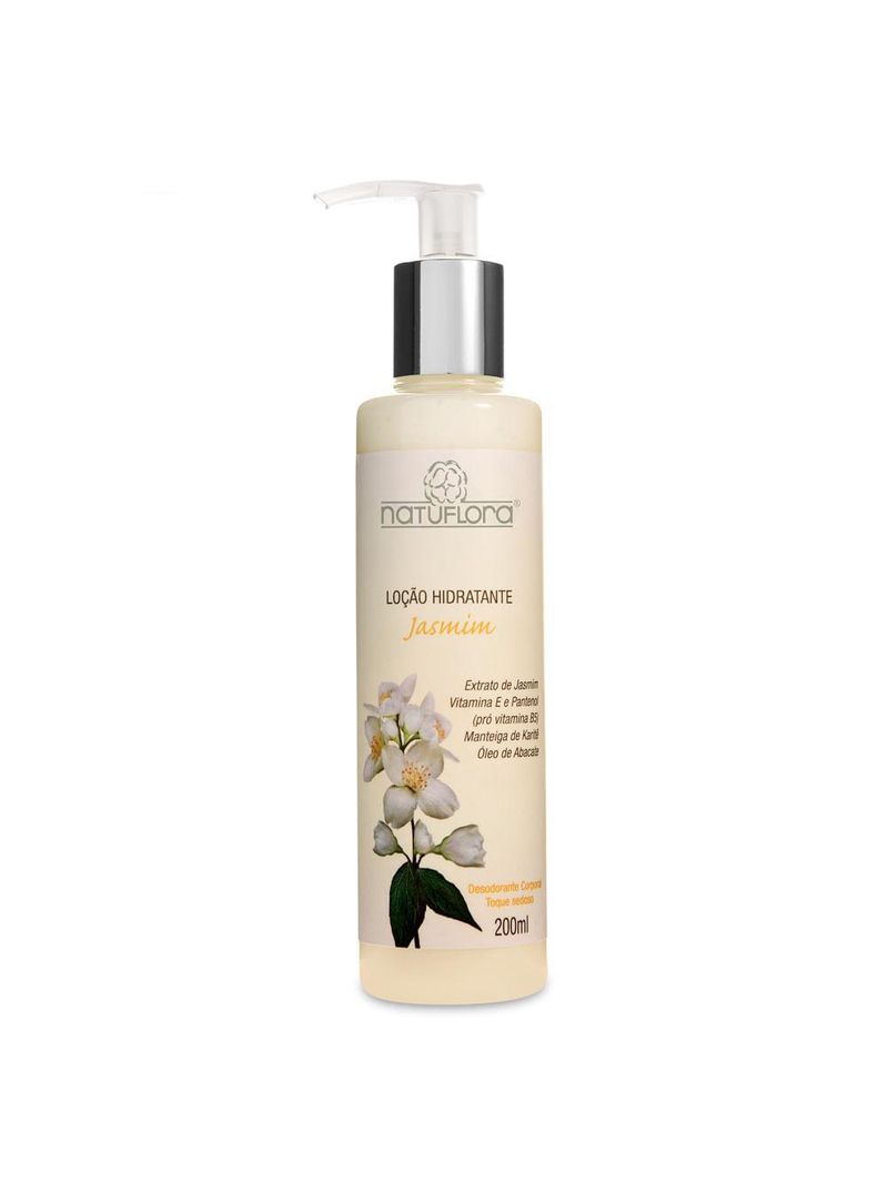 Loção hidratante deo corporal natuflora - jasmim